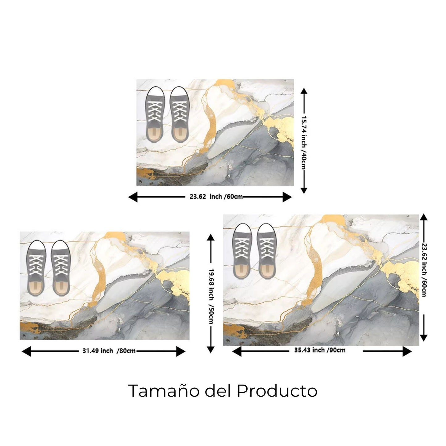 Alfombra Baño de Diatomita
